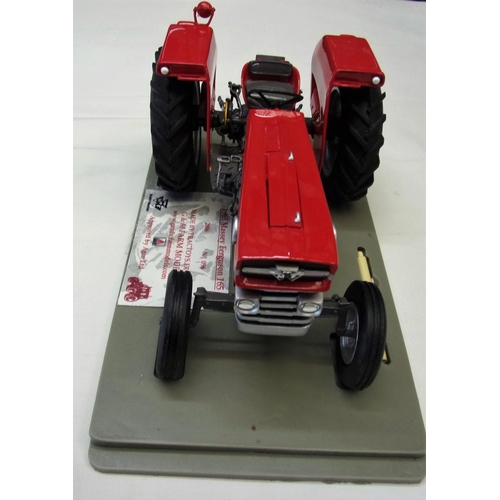 456 - GM FARM MODEL CASED MF165 MARK 1 TRACTOR MADE AROUND 2006 LIMITED NUMBER 096