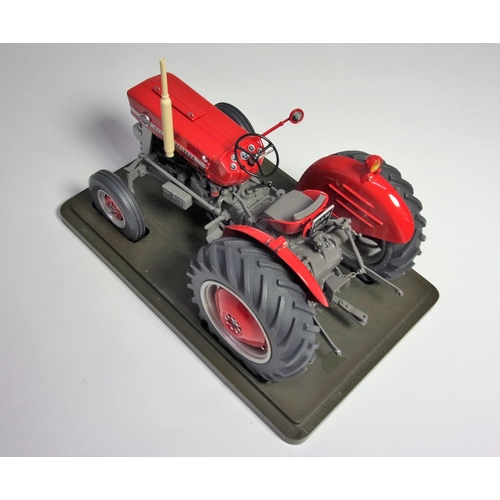 457 - MASSEY FERGUSON 135 1/16 SCALE SERIAL NUMBER 7.063 BY TRACTORS FR FOR G&M FARM MODELS PLINTHED AND I... 