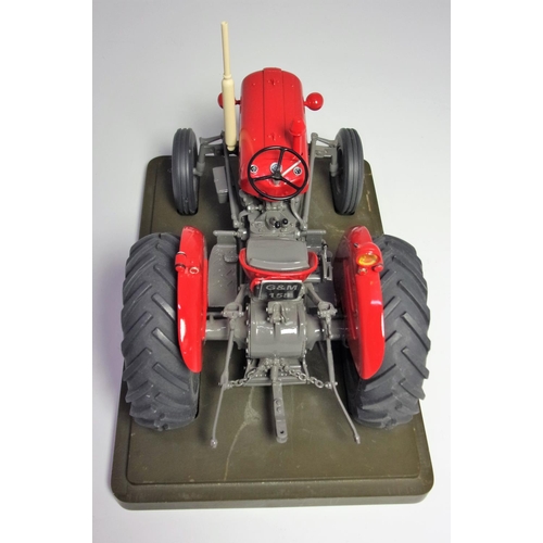458 - MASSEY FERGUSON 35X 1/16 SCALE SERIAL NUMBER 6-158 BY TRACTORS LIMITED UK FOR G&M FARM MODELS CASED ... 