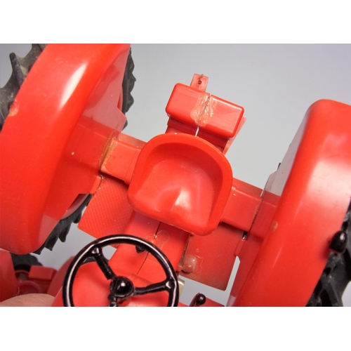 462 - PLASTIC NUFFIELD TRACTOR BELIEVED TO BE IN THE TOP OF A BOX OF A NUFFIELD UNIVERSAL MODEL BOX WHICH ... 