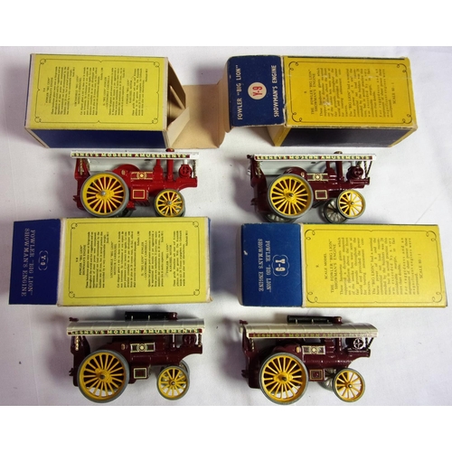 479 - LESNEY MODELS OF YESTERYEAR, EARLY Y SERIES COMPRISING 4 MODELS WITH DIFFERENT BOX STYLES, NUMBER 9 ... 