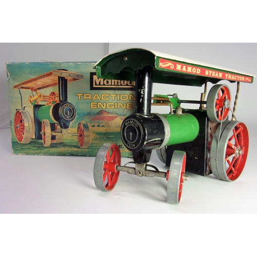 75 - MAMOD, PART BOXED TE1A SHOWMANS - REPAINTED ROOF