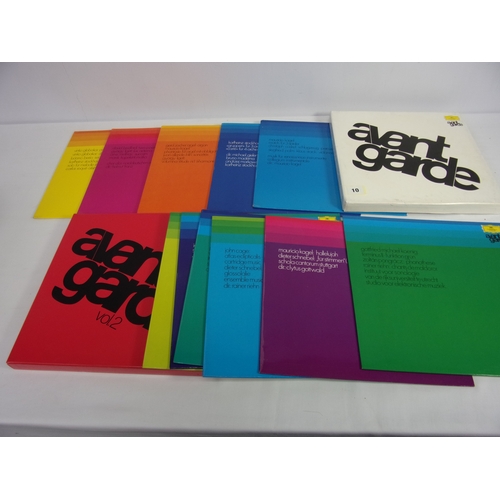 10 - 2 AVANT GUARD BOX SETS VOLUMES 1 AND 2 STEREO 643541/46 AND 104 988/93