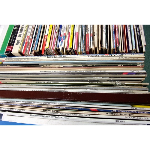 13 - MIXED CLASSICAL RECORDS 33 RPM LPS WITH A FEW JAZZ AND BOX SETS APPROX 120 IN TOTAL