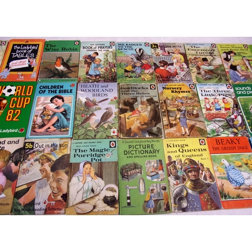 145 - LADYBIRD ABC AND CHILDREN'S BOOKS AN INTERESTING SELECTION OF OLD TITLES APPROX 27 TOGETHER WITH 6 O... 