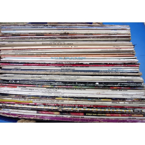 16 - MIXED CLASSICS AND ROCK AND POP LPS APPROX 100 TITLES TOGETHER WITH 17 SINGLES