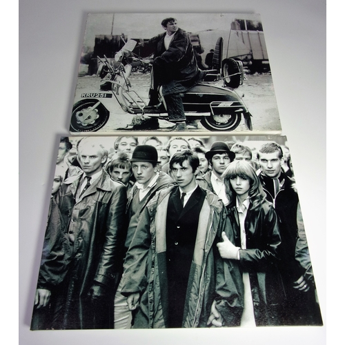 162 - QUADROPHENIA 3 CANVAS PRINTS INCLUDING PHIL DAVIS, LESLEY ASH AND STING 10-30 APPROX 21 INCH X 32 IN... 