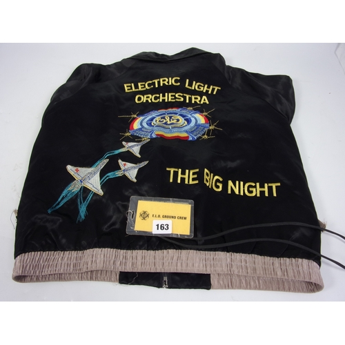 163 - ELO 1978 'THE BIG NIGHT' EMBROIDERED TOUR JACKET AND PASS