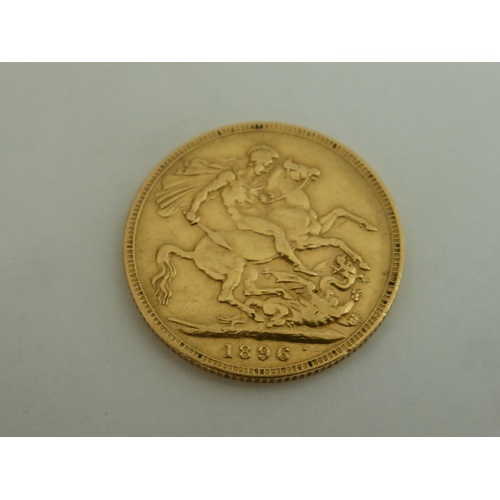 1412 - GOLD SOVEREIGN 1896