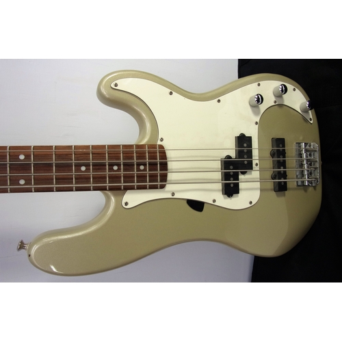 102 - SQUIRE PRECISION ELECTRIC BASS GUITAR A FENDER 20TH ANNIVERSARY MODEL