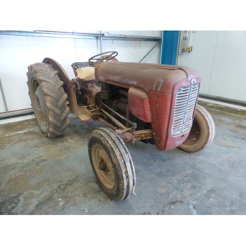 12 - VINTAGE MASSEY FERGUSON 35 TRACTOR