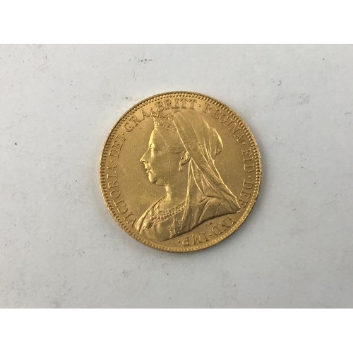 1414 - 1900 GOLD SOVEREIGN