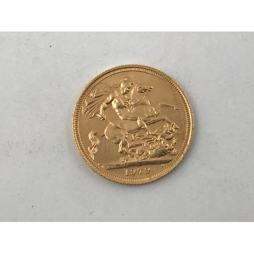 1408 - 1979 GOLD SOVEREIGN