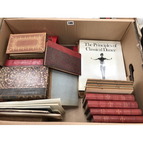 195 - MISC. BOOKS INCLUDING OLD KIRK CHRONICLE LIMITED EDITION, PRINCIPALS OF DANCE, THE HOUSE OF LONGMAN ... 