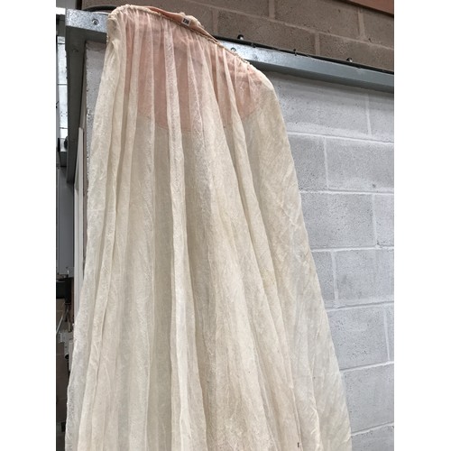 236 - VINTAGE MESH WEDDING DRESS COVER