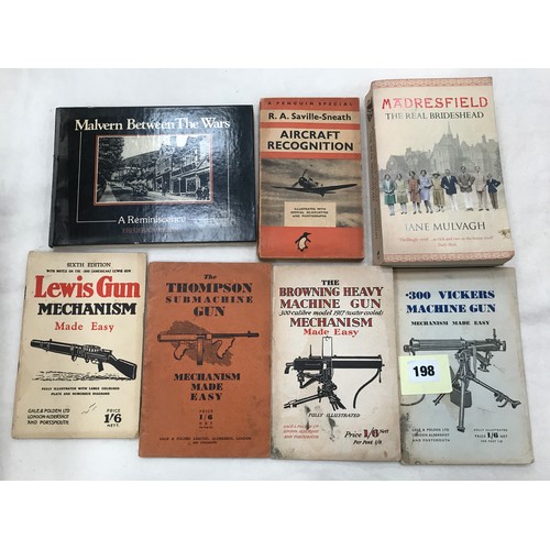 198 - INTERESTING MILITARY BOOKS