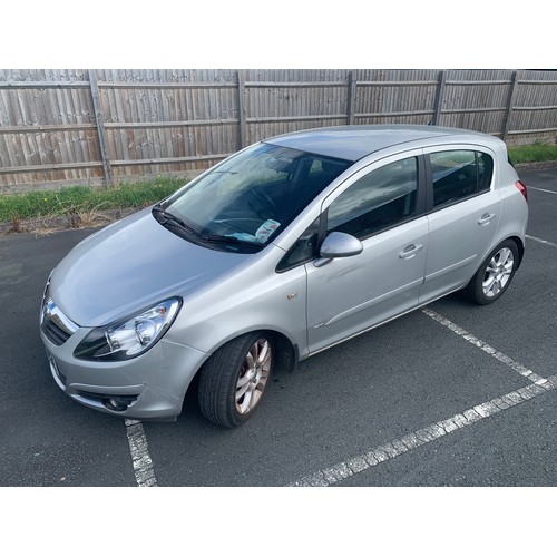 5 - VAUXHALL CORSA 1.2i 16V SXi 5 DOOR HATCHBACK, REGISTERED 24.09.07, VO57WBE, RECORDED MILEAGE 11988, ... 