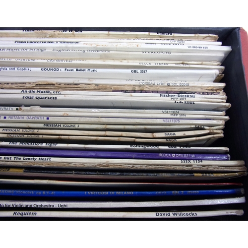 4 - RED BOX MOSTLY CLASSICAL APPROX 35 LPS INCLUDING ACL 33 SXL 6573 ASD 2358 LXT 2506 ABR 4021 33 SX 11... 