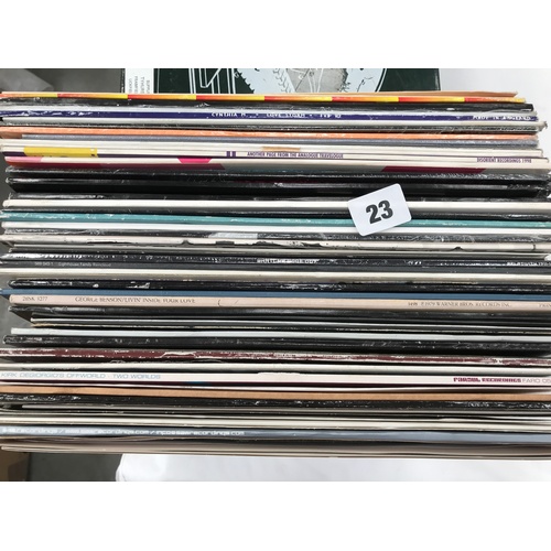 23 - RECORDS, A VERY GOOD COLLECTION OF MOSTLY 12 INCH SINGLES ASSORTED TITLES & ARTISTS APPROX 60 RECORD... 