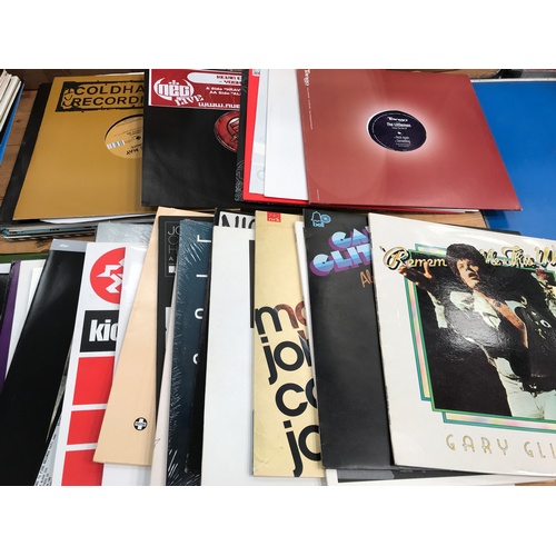 33 - RECORDS, A VERY GOOD COLLECTION OF MOSTLY 12 INCH SINGLES ASSORTED TITLES & ARTISTS APPROX 60 RECORD... 