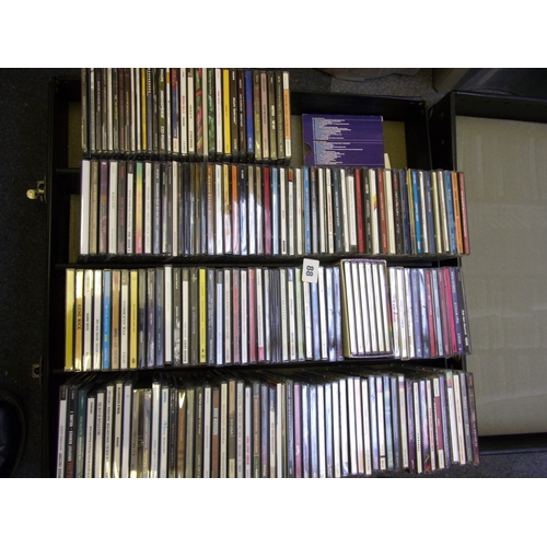 88 - APPROX 100  CDS OF MIXED GENRE MUSIC EPOCH AND ARTISTS