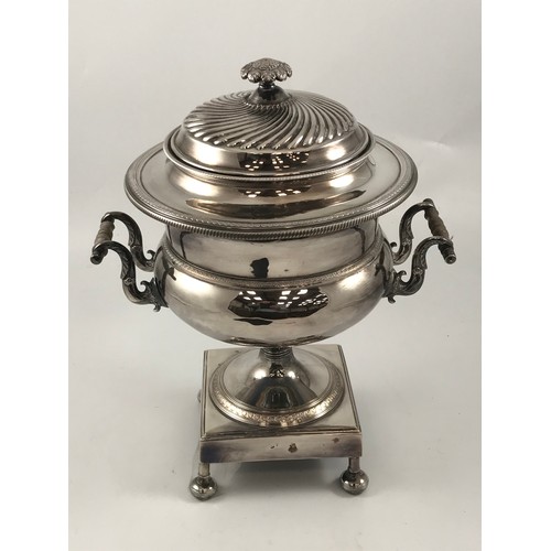 1843 - SILVER PLATED SAMOVAR