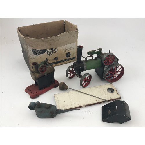 669 - MAMOD OLD SHOWMANS IN BOX, P/W, A TE1 MODEL T/ W STATIONARY ENGINE