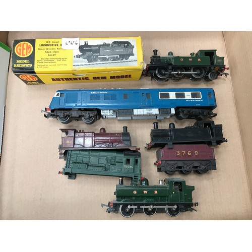 White metal hot sale locomotive kits