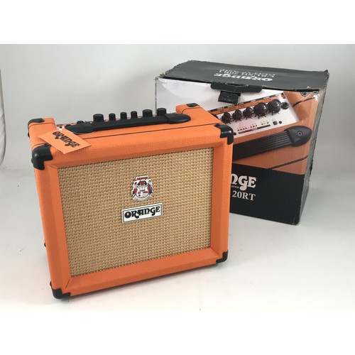 1611 - ORANGE CRUSH RT20 GUITAR AMP WITH CLEAN & GAIN CHANNELS & REVERB, NEW IN BOX