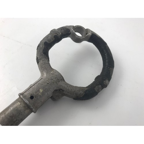 1688 - BELIEVED TO BE A SPITFIRE JOYSTICK WITH LOOP HANDLE AND FITTING FOR CANNON FIRING BUTTON