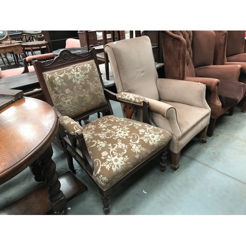 266 - 2 ARMCHAIRS