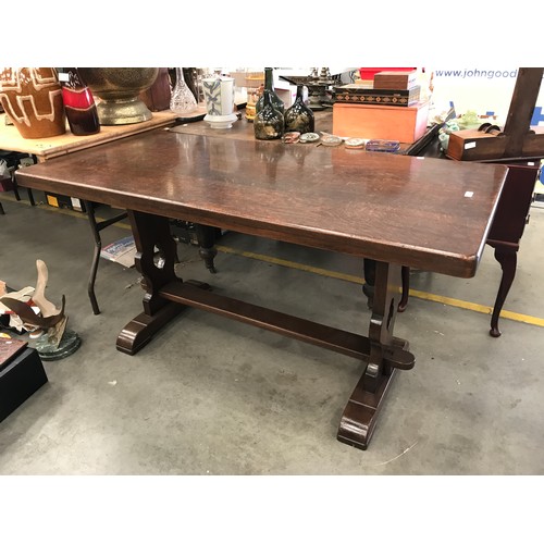 461 - REFECTORY DINING TABLE