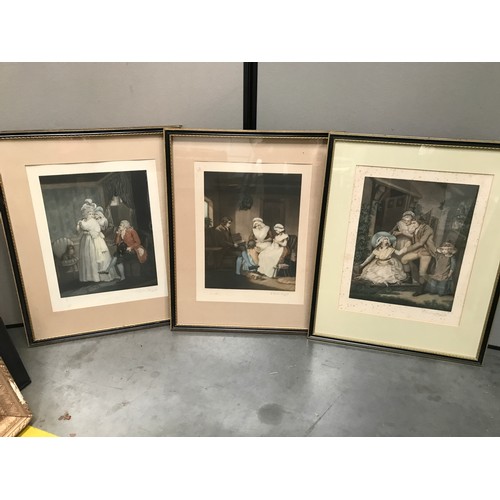 577 - 6 FRAMED PRINTS LESLIE HAYMAN, EACH SIGNED IN PENCIL TO THE MARGIN AND A WATERCOLOUR STILL LIFE FLOW... 