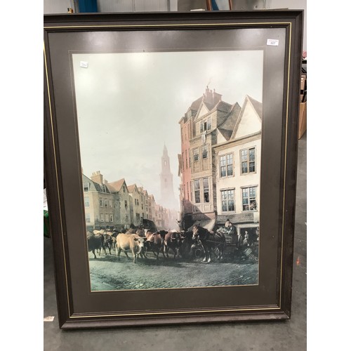 607 - 2 VICTORIAN FRAMED PRINTS