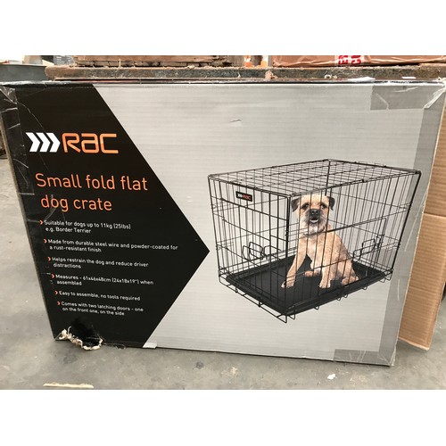 67 - RAC SMALL FOLDING FLAT DOG CRATE