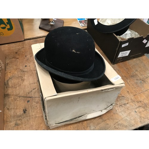 1343 - HERBERT JOHNSON BOWLER HAT IN BOX