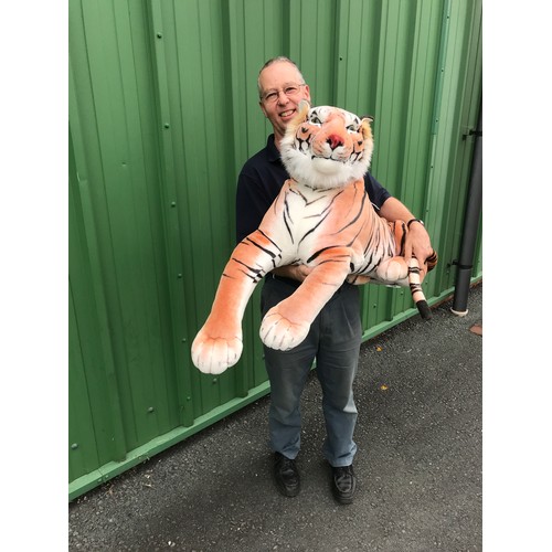 1344 - LARGE CUDDLY TIGER