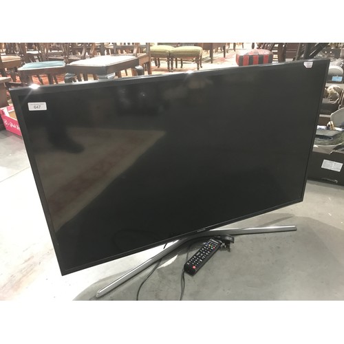 647 - SAMSUNG FLAT SCREEN TV