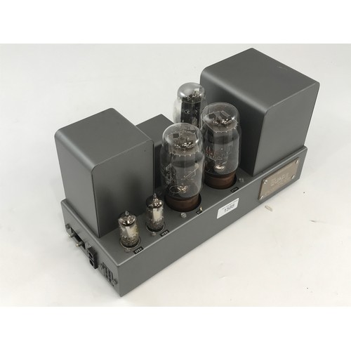 1588 - QUAD AMPLIFIER, THE QUAD II AMPLIFIER SERIAL NO 63380 IN VGC