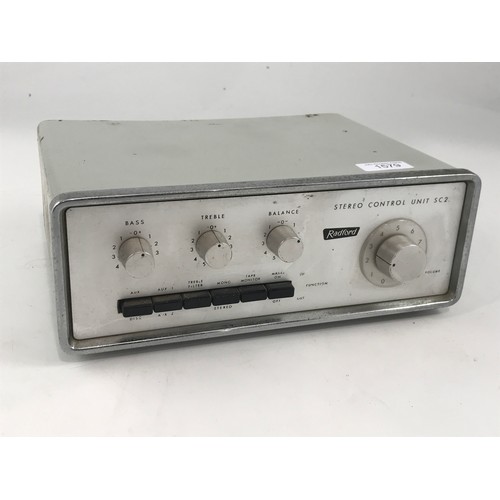 1579 - A RADFORD STEREO CONTROL SC2