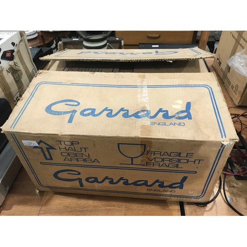 1585 - GARRARD MODULE 125 SB RECORD DECK IN ORIGINAL BOX