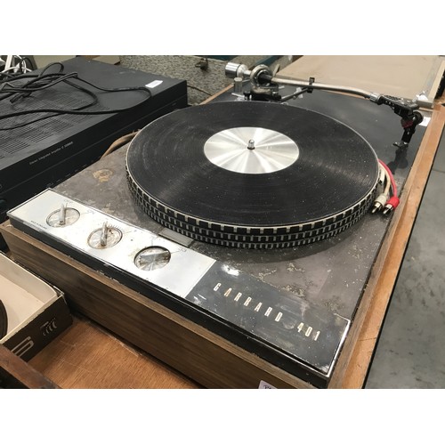 1594 - A GARRARD 401 DECK WITH AN ACOS LUSTRE ARM