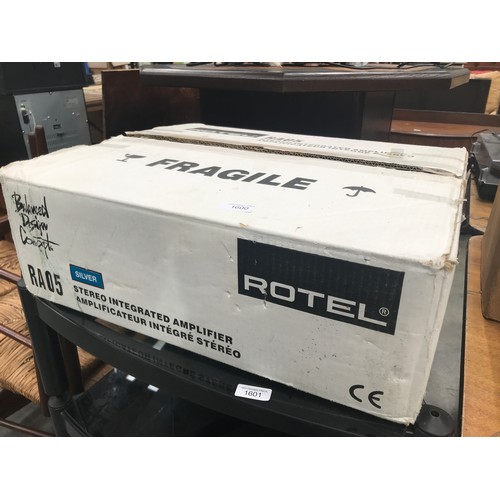 1600 - ROTEL RA-05 STEREO INTEGRATED AMPLIFIER IN ORIGINAL BOX