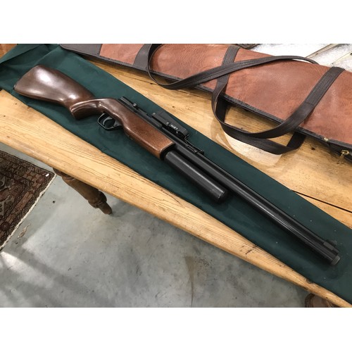 1627 - BENJAMIN AS 392 0.22 CAL. CO2 AIR RIFLE WITH FITTED WEBLEY SPEED POINT SIGHT (OVER 18s ONLY AND MUST... 