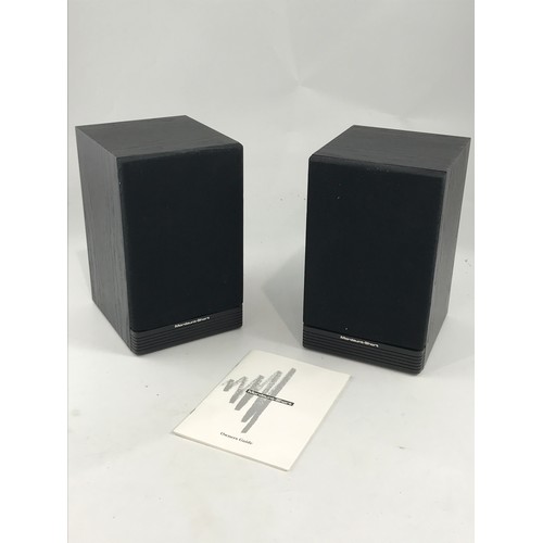 1573 - PAIR OF MORDAUNT SHORT SPEAKERS MS 3.10 SERIES 3