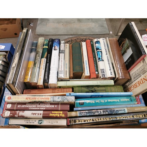 409 - 3 BOXES OF BOOKS, RAILWAYS RELATED