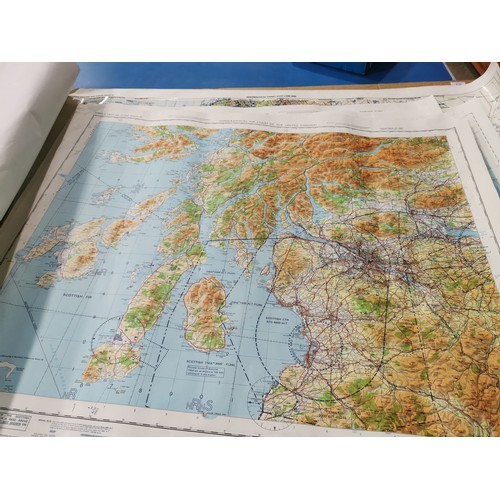 439 - NUMBER OF LARGE SCALE AIR TRAFFIC CONTROL MAPS PRODUCED BY THE CAA APPROX. 9 IN TOTAL