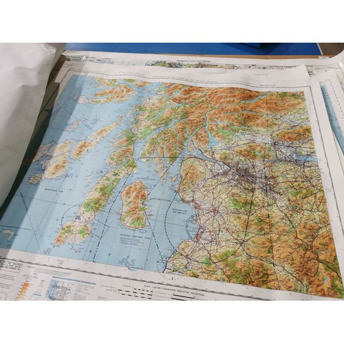 439 - NUMBER OF LARGE SCALE AIR TRAFFIC CONTROL MAPS PRODUCED BY THE CAA APPROX. 9 IN TOTAL