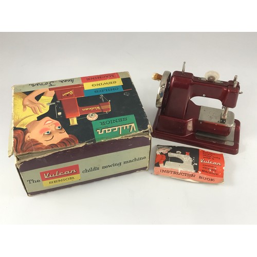 312 - VINTAGE VULCAN CHILDS SEWING MACHINE IN BOX