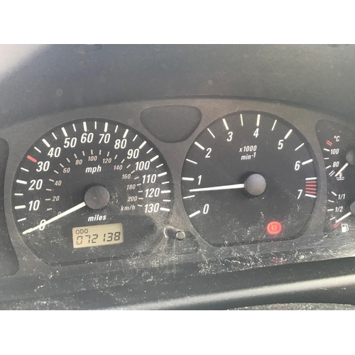 1 - 2001 VAUXHALL AGILA 1.2 PETROL Y 264 VOF, APPROX. 72000 RECORDED MILES